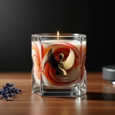 AI-Generated packaging for Cosmetics glass jar