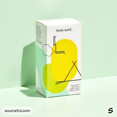 AI-Generated white dropper bottle packaging