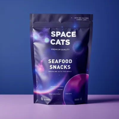 AI-Generated packaging for Food pouch