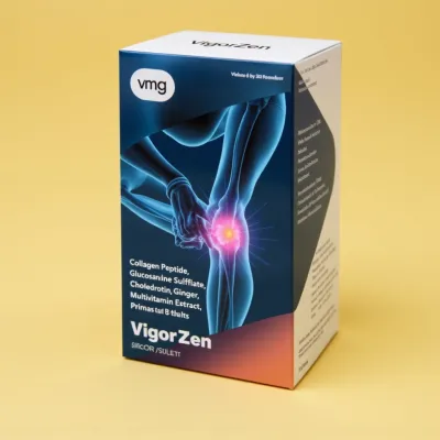 AI-Generated packaging for Carton box in the Pharmaceuticals and Supplements industry