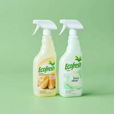 AI-Generated packaging for Mist spray bottle