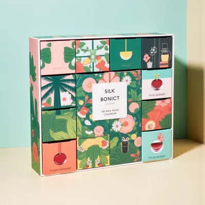 AI-Generated packaging for Advent calendar