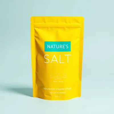 AI-Generated packaging for Food pouch in the Gourmet and Specialty Foods industry