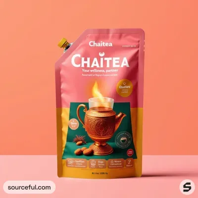 AI-Generated packaging for Food pouch