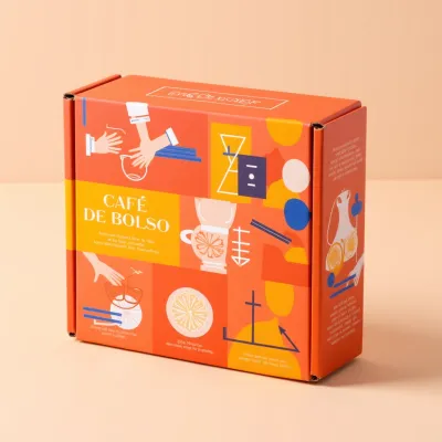 AI-Generated packaging for Mailer box