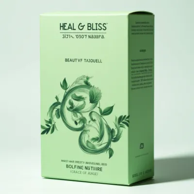 AI-Generated packaging for Carton box in the Beauty and Personal Care industry