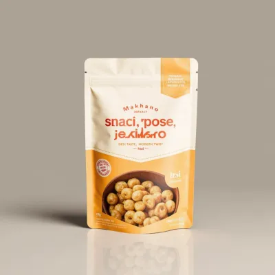 AI-Generated packaging for Food pouch