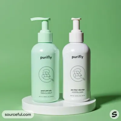 AI-Generated packaging for Pump bottle in the Cleaning Supplies industry