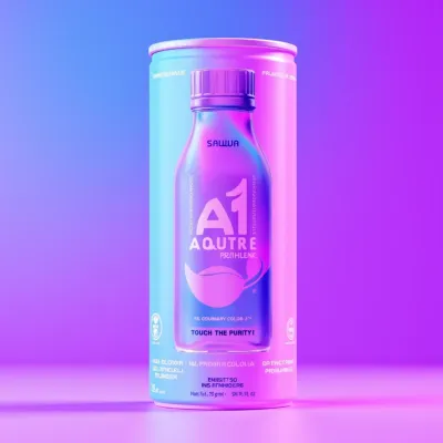 AI-Generated packaging for Drinks can