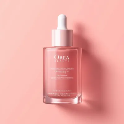 AI-Generated packaging for Dropper bottle