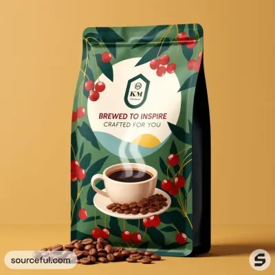 AI-Generated packaging for Food pouch