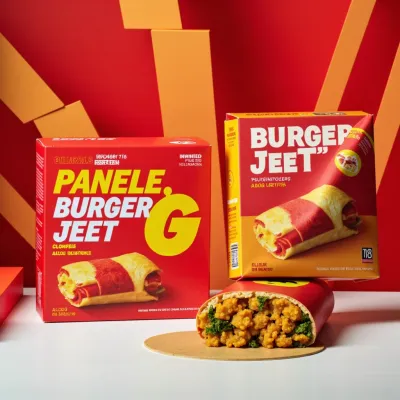 AI-Generated hunter green carton box packaging