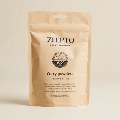 AI-Generated packaging for Food pouch