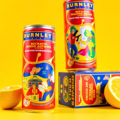 AI-Generated packaging for Drinks can