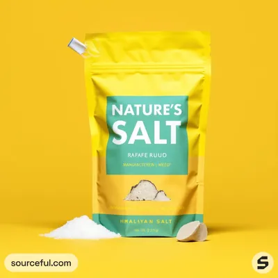 AI-Generated packaging for Food pouch in the Gourmet and Specialty Foods industry