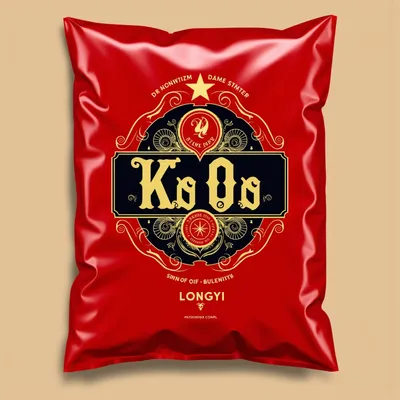 AI-Generated packaging for Plastic mailing bag