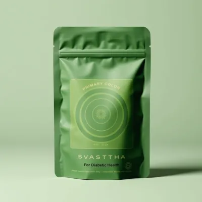 AI-Generated Food pouch packaging for Food and Snacks