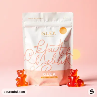 AI-Generated packaging for Food pouch in the Health and Wellness industry
