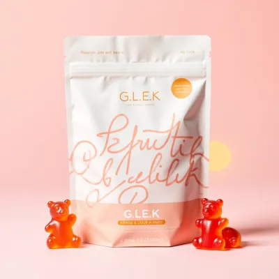 AI-Generated packaging for Food pouch in the Health and Wellness industry