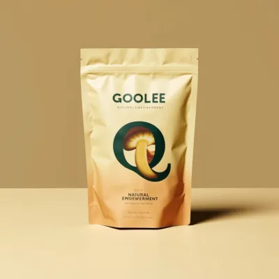 AI-Generated Food pouch packaging for Food and Snacks
