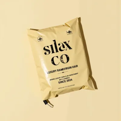 AI-Generated packaging for Plastic mailing bag in the Beauty and Personal Care industry