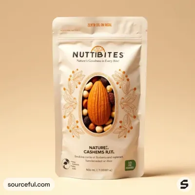 AI-Generated packaging for Food pouch