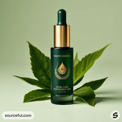 AI-Generated packaging for Dropper bottle in the Beauty and Personal Care industry