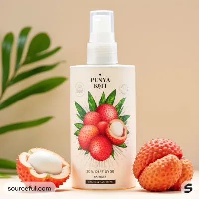 AI-Generated packaging for Spray bottle in the Beverages industry