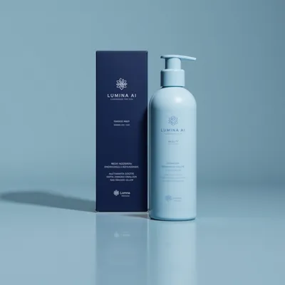 AI-Generated packaging for Pump bottle