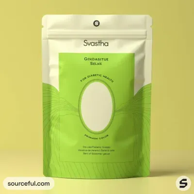 AI-Generated packaging for Food pouch in the Food and Snacks industry