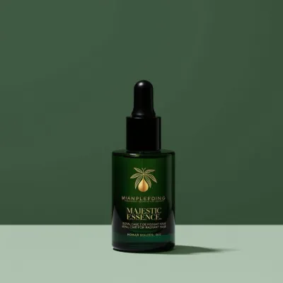 AI-Generated packaging for Dropper bottle in the Beauty and Personal Care industry
