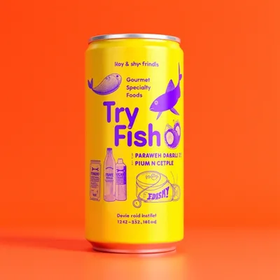 AI-Generated packaging for Drinks can
