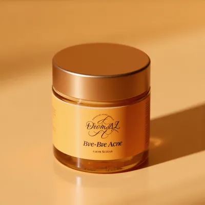 AI-Generated packaging for Food glass jar