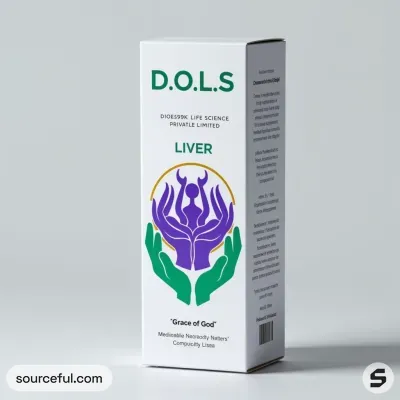 AI-Generated packaging for Carton box in the Health and Wellness industry