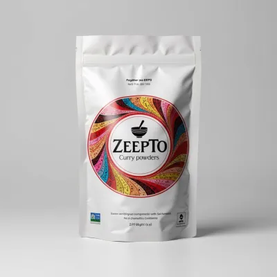 AI-Generated packaging for Food pouch