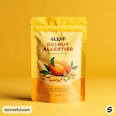 AI-Generated packaging for Food pouch