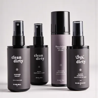 AI-Generated packaging for Mist spray bottle