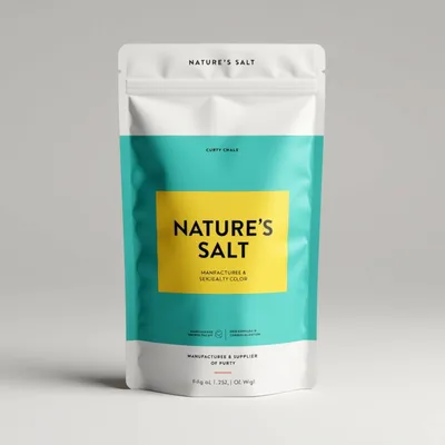 AI-Generated packaging for Food pouch in the Gourmet and Specialty Foods industry