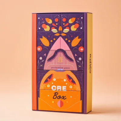 AI-Generated packaging for Advent calendar in the Food and Snacks industry