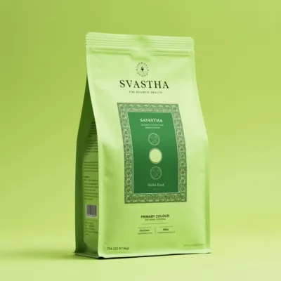 AI-Generated Food pouch packaging for Food and Snacks