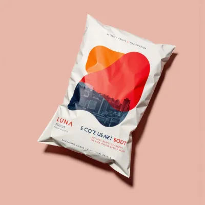 AI-Generated packaging for Plastic mailing bag