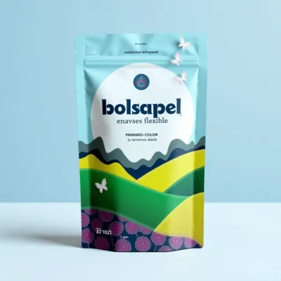 AI-Generated Food pouch packaging for Packaged Foods