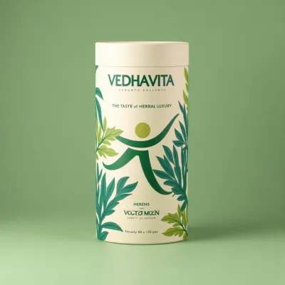 AI-Generated packaging for Tube in the Health and Wellness industry