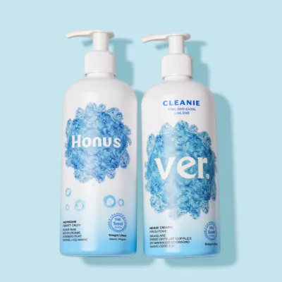 AI-Generated packaging for Pump bottle