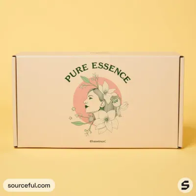 AI-Generated packaging for Mailer box in the Fashion and Accessories industry