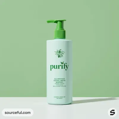 AI-Generated packaging for Pump bottle in the Cleaning Supplies industry