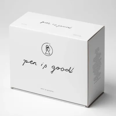AI-Generated packaging for Mailer box
