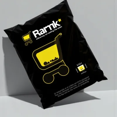 AI-Generated packaging for Plastic mailing bag