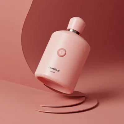 AI-Generated packaging for Perfume bottle