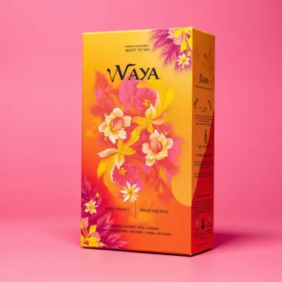 AI-Generated Carton box packaging for Beauty and Personal Care